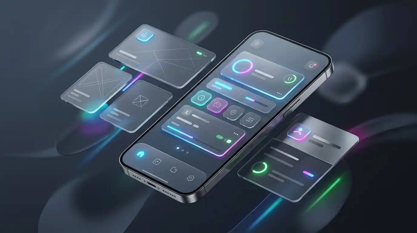 OneDun mobiele browserinterface op telefoonformaat
